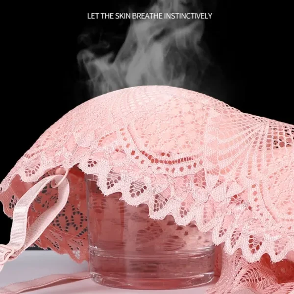 Floral Lace Crop Top - Sleeveless Stylish Women Bra (Free Size)