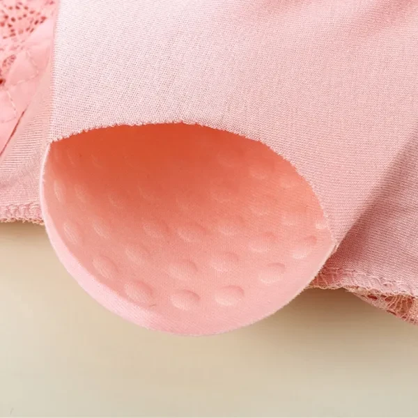 Floral Lace Crop Top - Sleeveless Stylish Women Bra (Free Size)