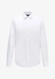 Solid Color Long Sleeve Men Fit Shirt With Chest Pocket, Comfortable Men Busines