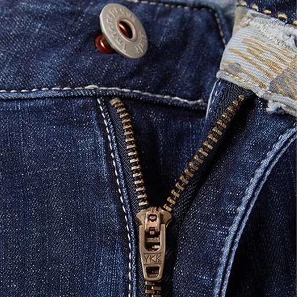 Black Denim Fashion Pant Athletic Fit Tapered Straight Leg 5-Pocket Jean for Men