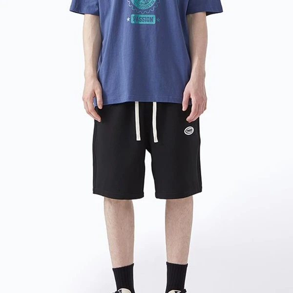 Black Loose Shorts - Men's Summer Casual Quick-Drying Pants with Pockets