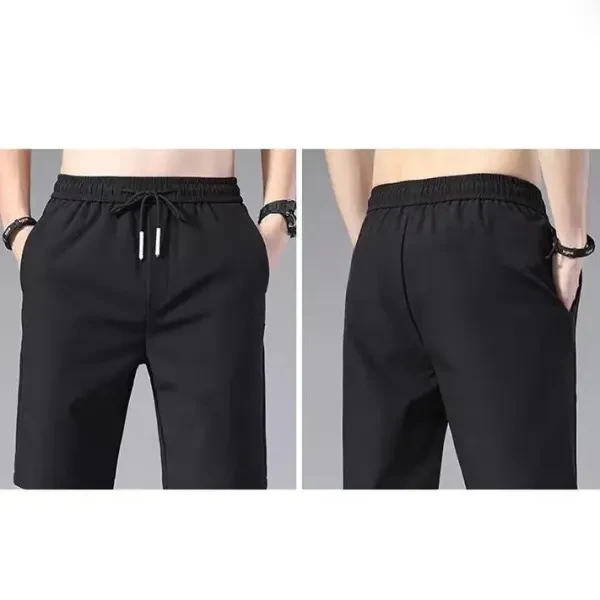 Solid Color Drawstring Men Summer Wear Shorts, Comfortable Double Pocket Running