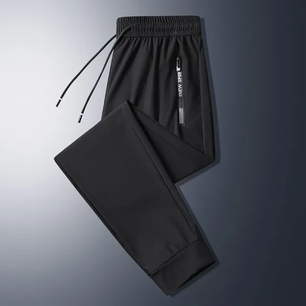 Draw String Men Comfortable Summer Thin Loose Trousers, Fashionable Sports Pant