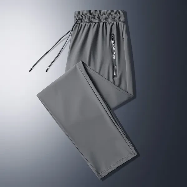 Draw String Men Comfortable Summer Thin Loose Trousers, Fashionable Sports Pant
