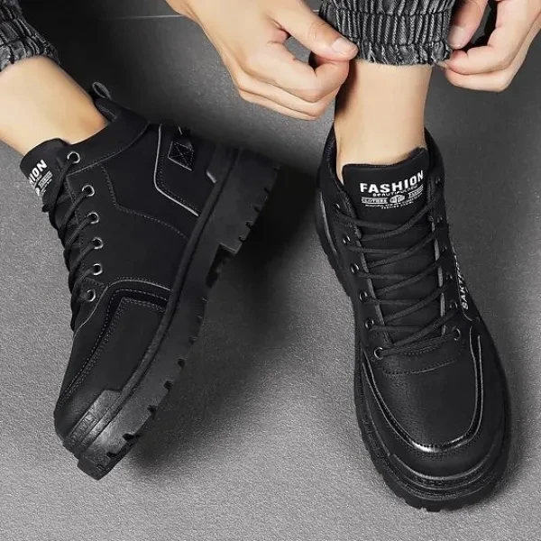 Premium Quality Ankle Top Lace Closure Men Stylish Footwear Fashion Outdoor Trav