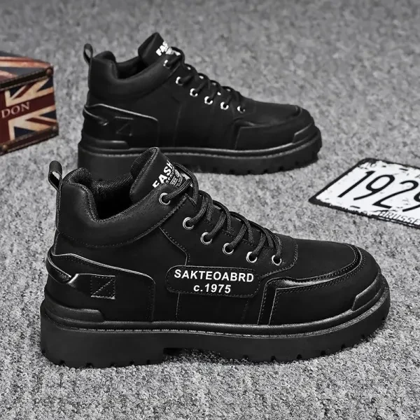 Premium Quality Ankle Top Lace Closure Men Stylish Footwear Fashion Outdoor Trav