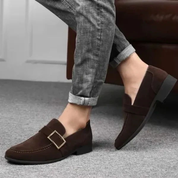Premium Luxury Suede Loafers for Men - Perfect for Office/Weddings