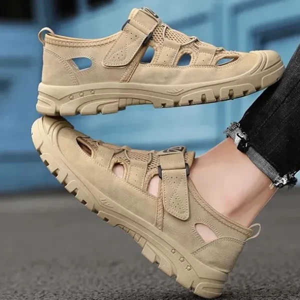 Breathable Sandals w/ Velcro Closure - Perfect for Everyday & Outdoor Walking (M