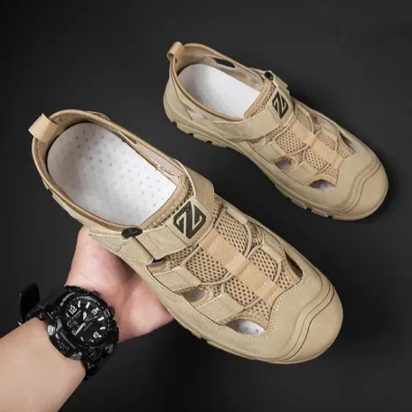 Breathable Sandals w/ Velcro Closure - Perfect for Everyday & Outdoor Walking (M