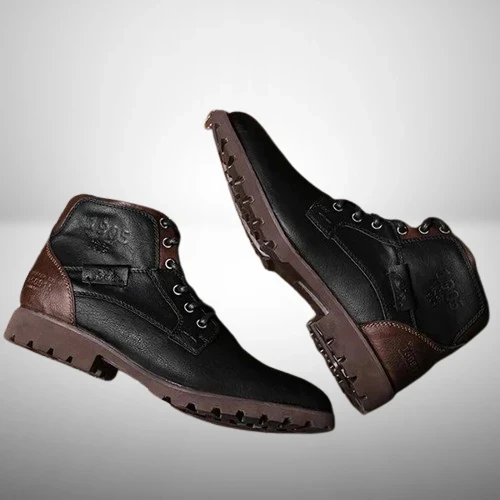 Black Combat Men Boots Non-Slip Outdoor Hiking Boots