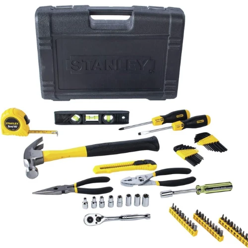 STANLEY Tool Set, Home/Mechanics, 65 Piece (94-248),Black