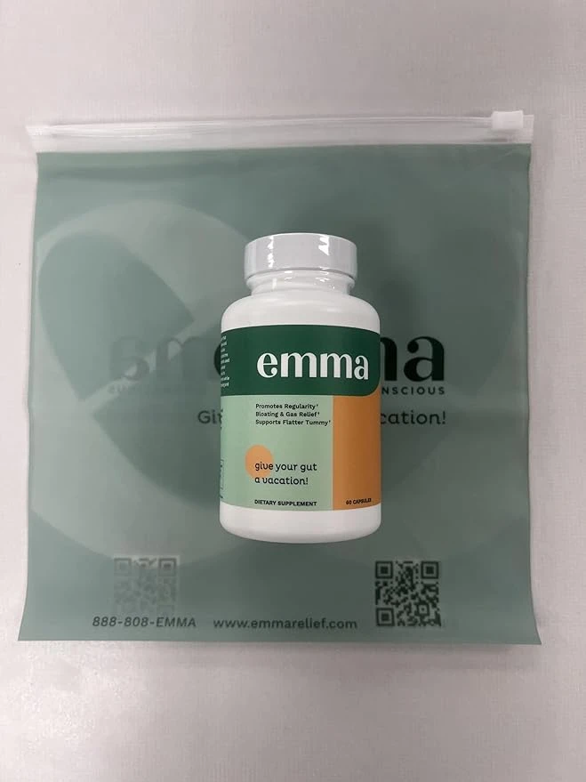 Emma Gut Health - Gas and Bloating Relief, Constipation, Leaky Gut Repair - Gut
