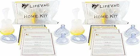 LifeVac Rescue Kit – Compact Anti-Choking Device for Home Emergencies, Quick-Act