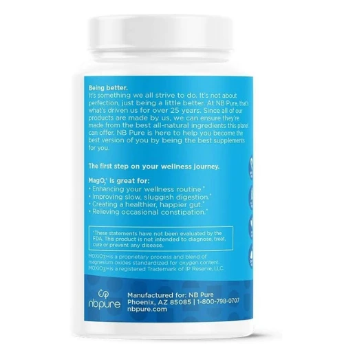nbpure MagO7: Gut & Digestive Cleanse 180 Capsules