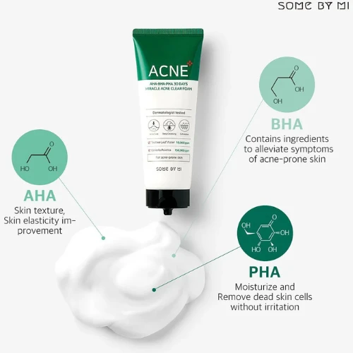 SOME BY MI "" AHA.BHA.PHA 30 Days Miracle Foam (100 ml)