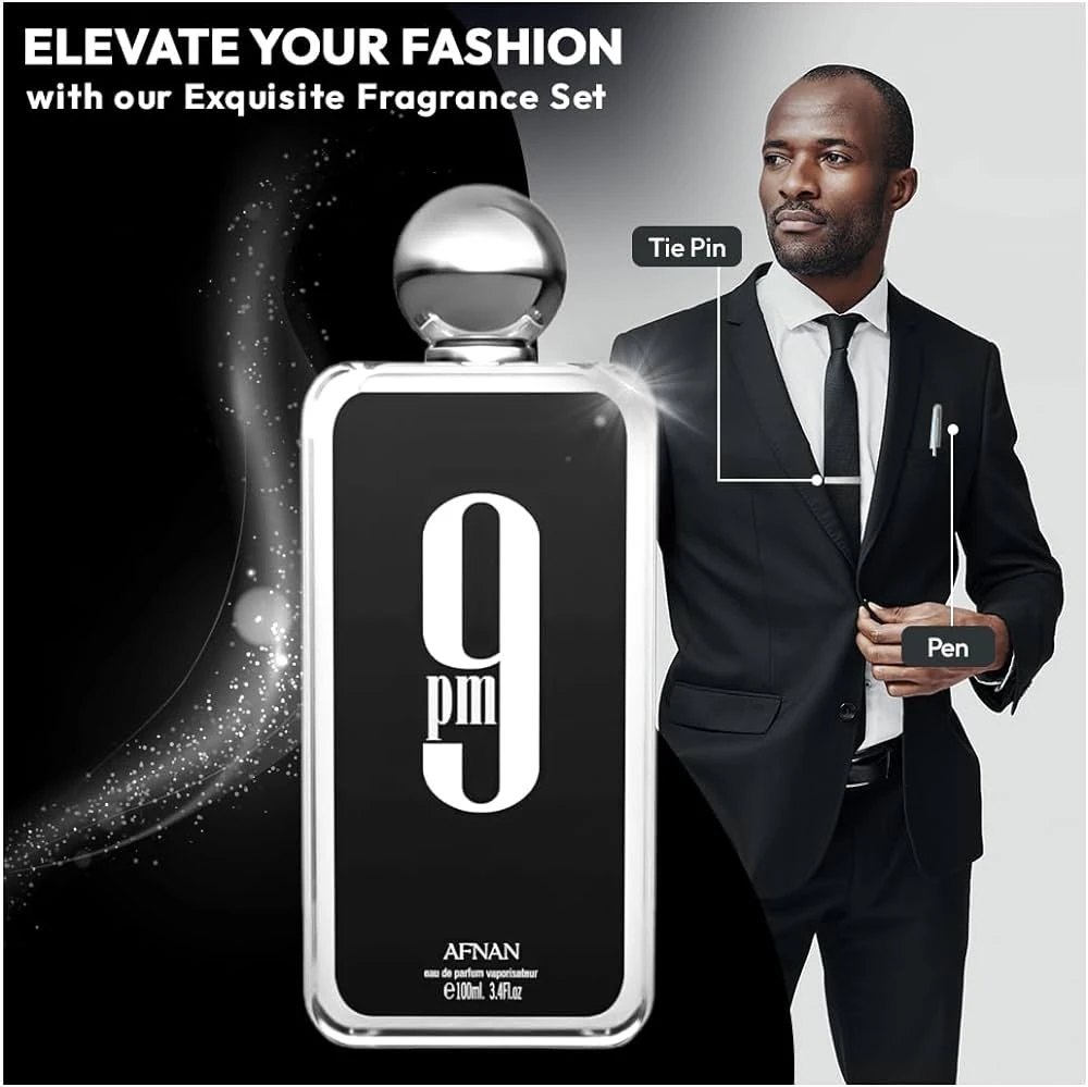 AFNAN 9 Pm Edition For Men, 100 ml