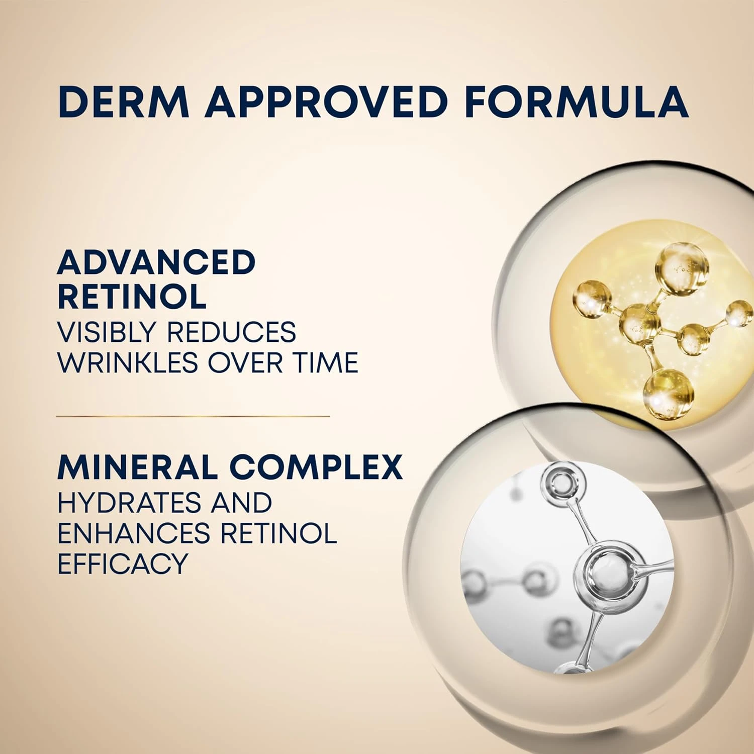 RoC Retinol Correxion Deep Wrinkle Facial Serum, Anti-Wrinkle Treatment Made wit