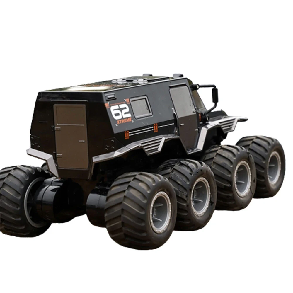 JJRC Q137 8WD 2.4G RC Car Amphibious Remote Control Climbing Off Road Truck - Ye