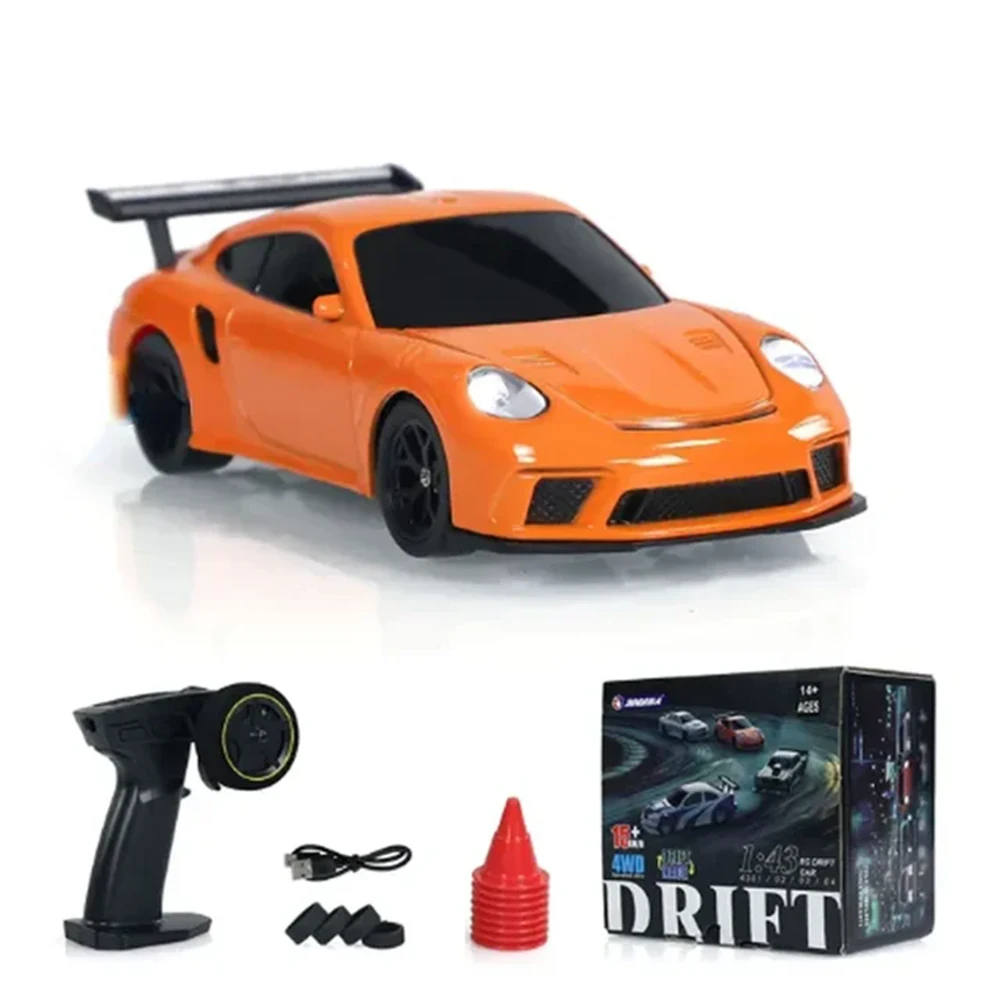 JIABAILE 4301/02/03/04 RTR 1/43 2.4G 4WD Drift RC Car Mini Race LED Light Radio