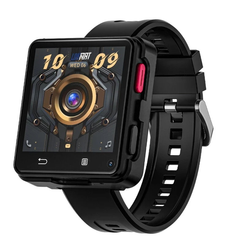 LOKMAT APPLLP 2 MAX Smart Watch - 2.64" HD, 4G Android, Detachable, GPS, Dual Ca