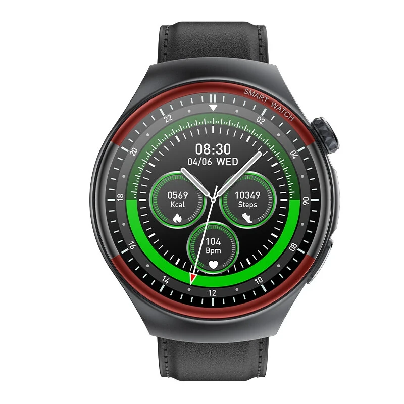 T82 Smart Watch - 1.43" AMOLED, Non-Invasive Glucose, HRV, NFC, Bluetooth Call,