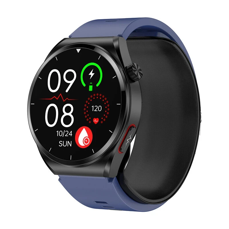 S22 Smart Watch - 1.39" HD, Air Pump & Airbag, ECG, Glucose & Lipid Monitoring,