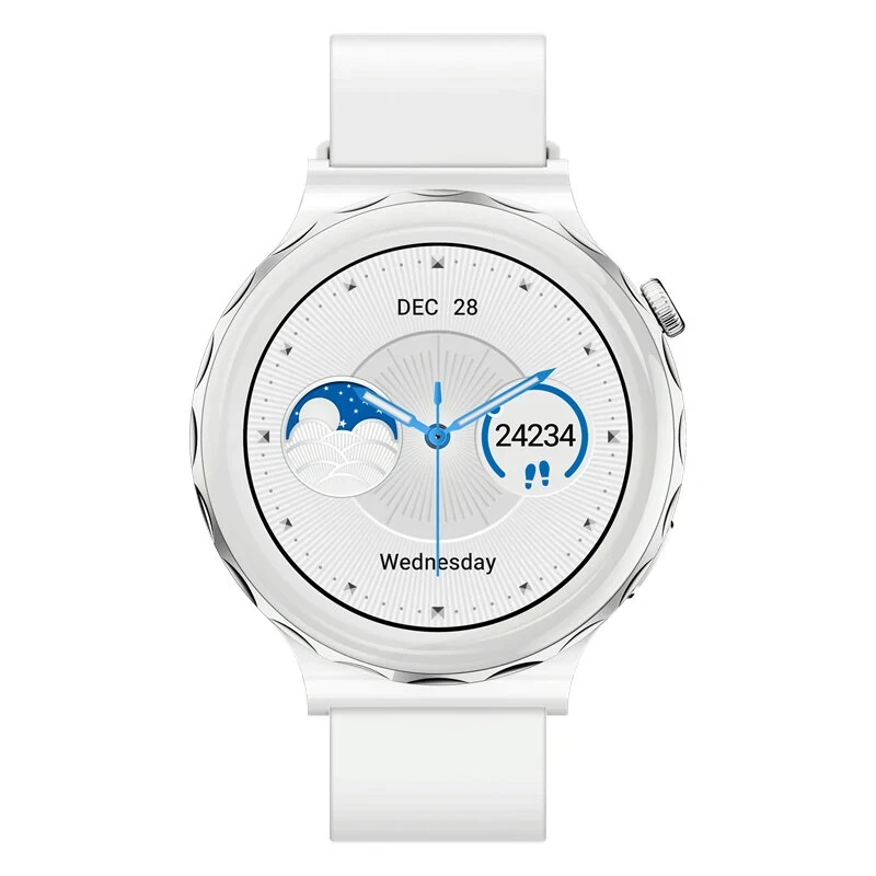 HW52 Smart Watch - 1.28" HD Screen, Bluetooth Call, ECG+PPG, Non-Invasive Glucos
