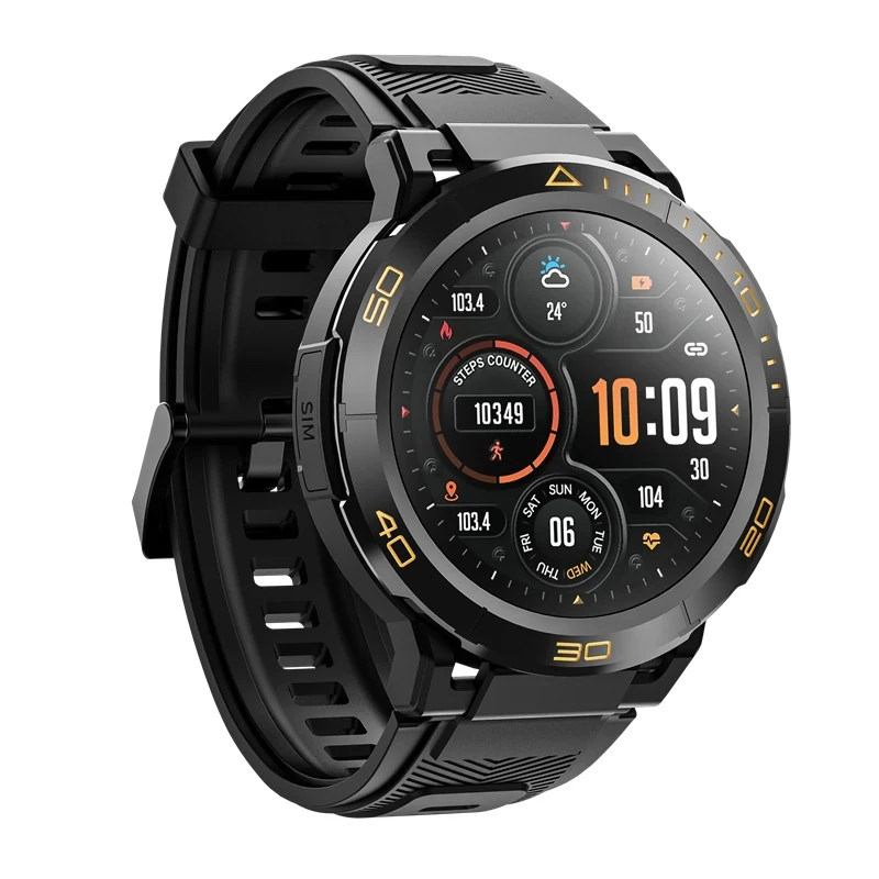 LEMFO Z1 4G GPS Precise Positioning AMOLED 466*466pixels 2MP Camera Aerospace Gr