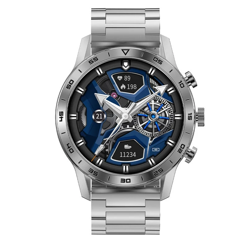 DT70+ Smart Watch - 1.45" HD Screen, NFC, AI Voice Assistant, GPS, ECG, IP68 Wat