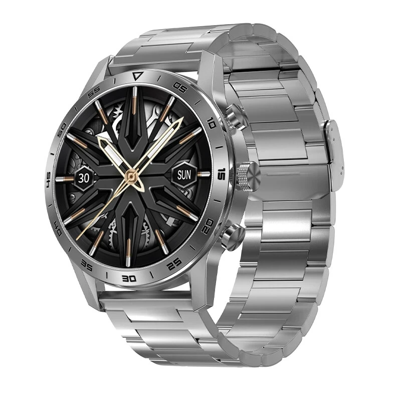 DT70+ Smart Watch - 1.45" HD Screen, NFC, AI Voice Assistant, GPS, ECG, IP68 Wat