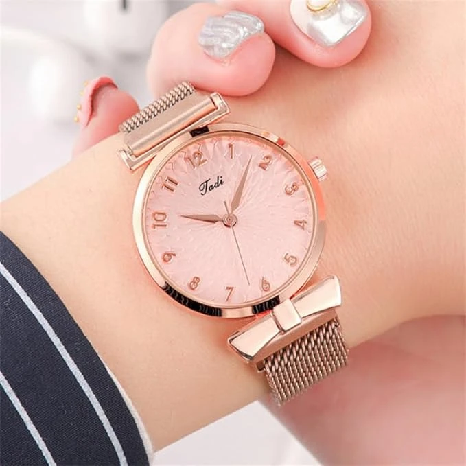 Quartz Watches For Women Magnetic Watch Ladies Fashion Wrist Watch Practical Des