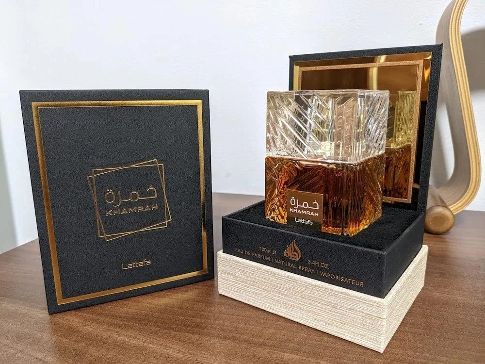 Lattafa Perfumes Khamrah for Unisex Eau de Parfum Spray  3.4 Ounce