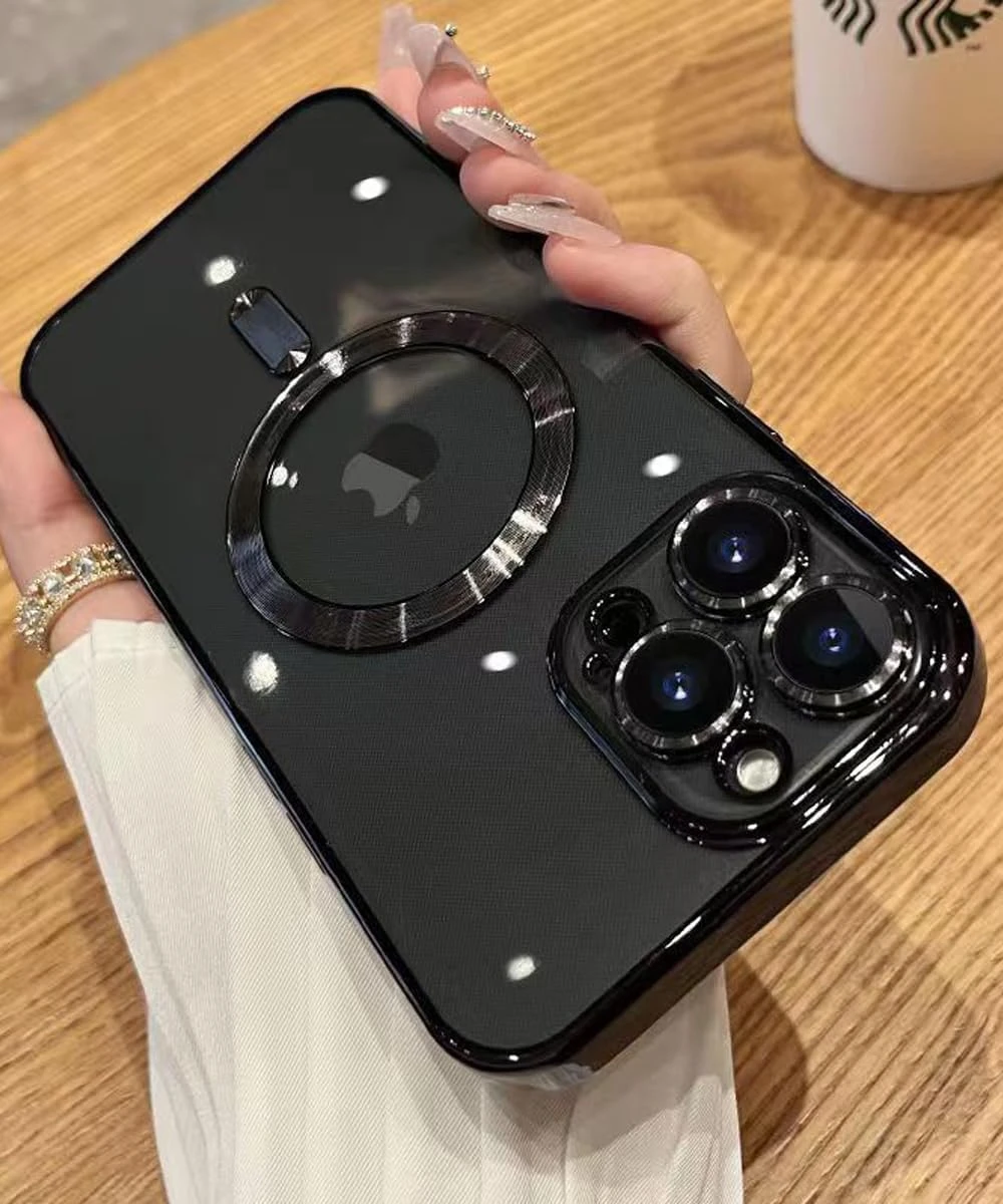 Magnetic for iPhone 16 Pro Case MagSafe [Never Yellowing] [Military Grade Drop P