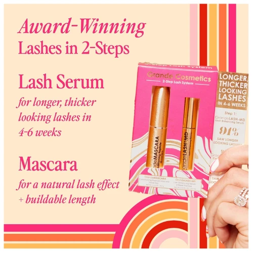 Grande Cosmetics 2 Step Lash System Gift Set
