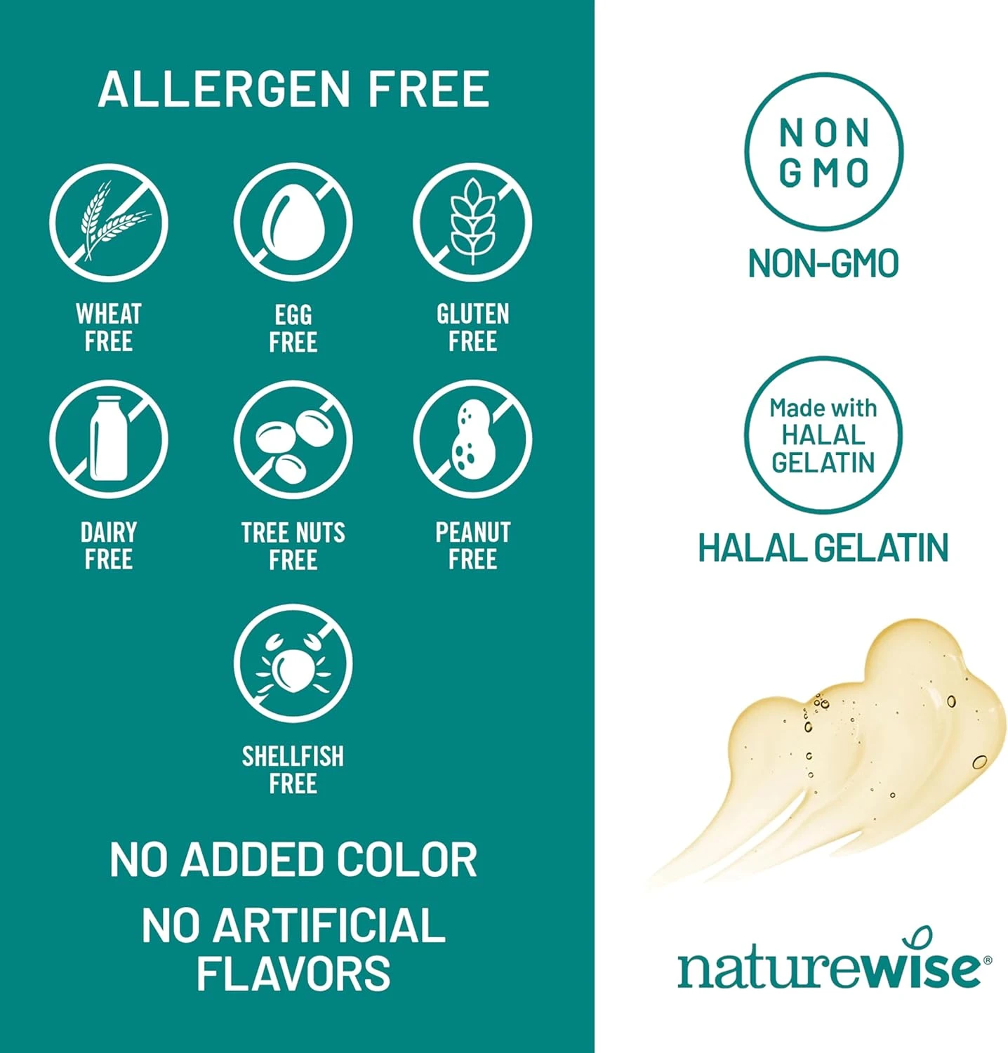 NatureWise Extra-Strength Omega 3 Fish Oil Supplement - 1000mg per Serving - 600