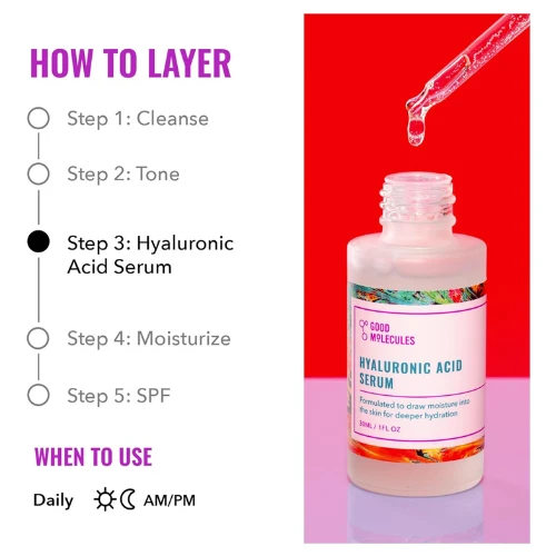 Good Molecules Hyaluronic Acid Serum