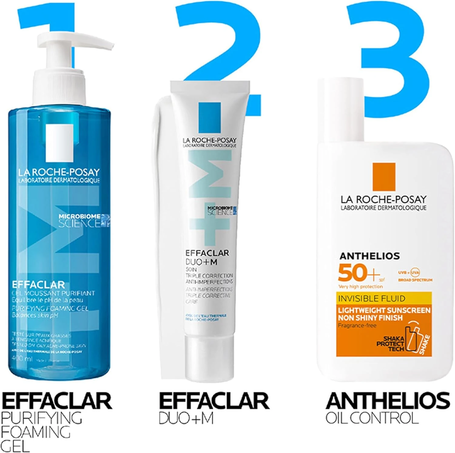 La Roche-Posay Effaclar Purifying Foaming Gel For Oily Sensitive Skin For Unisex