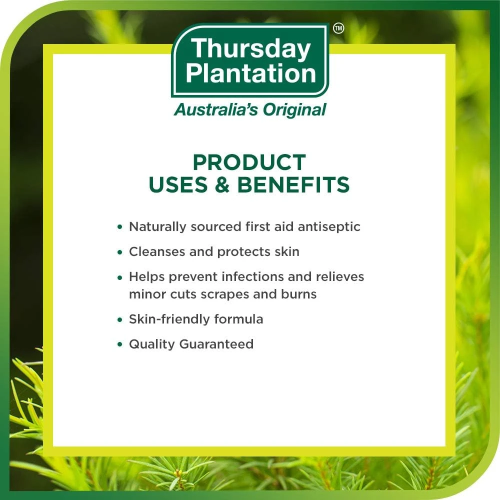 Thursday Plantation Australian Tea Tree Oil, Naturally Sourced Oil, Cleanses and