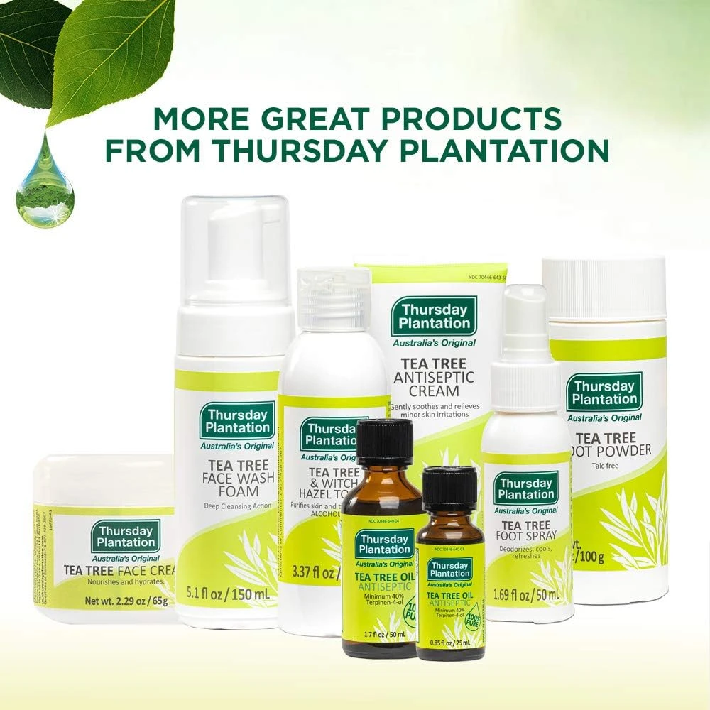 Thursday Plantation Australian Tea Tree Oil, Naturally Sourced Oil, Cleanses and
