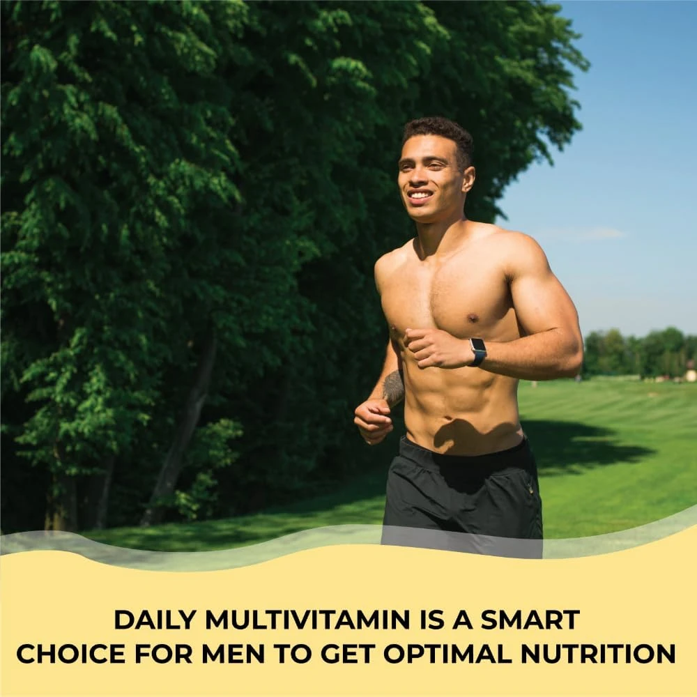 Natrolina Multivitamin for Men 150 Tablets | Support Immune System, Muscle, Bone