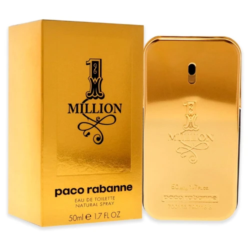 paco rabanne 1 Million - Perfume for Men, 50 ml - EDT Spray