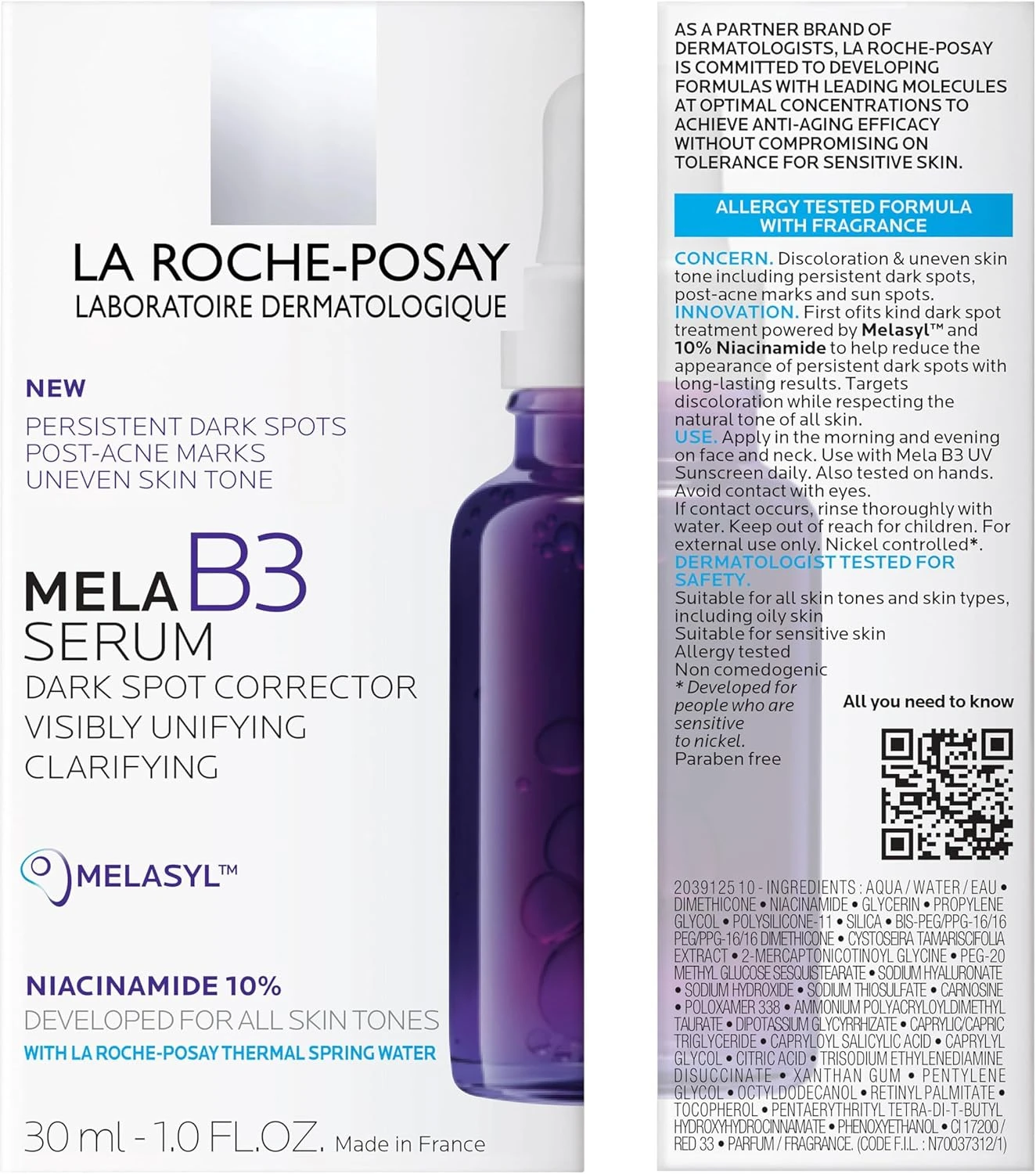 La Roche-Posay Mela B3 Concentrated Anti-Stain Intensive Anti-Reappearance Serum