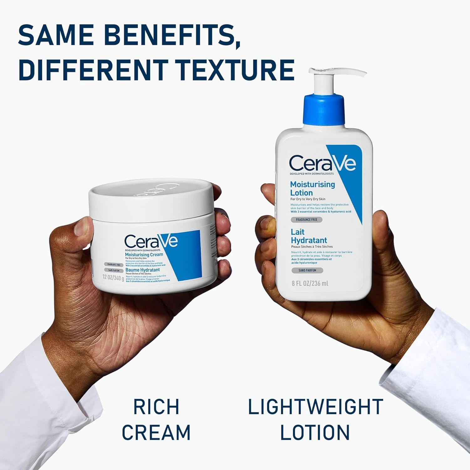 CeraVe Moisturizing Lotion | 24H Body and Face Moisturizer for Normal to Dry Ski