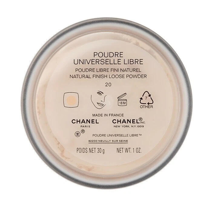 Chanel Poudre Universal Libre Poudre Libre Fini Naturel 20 Clair 30 G