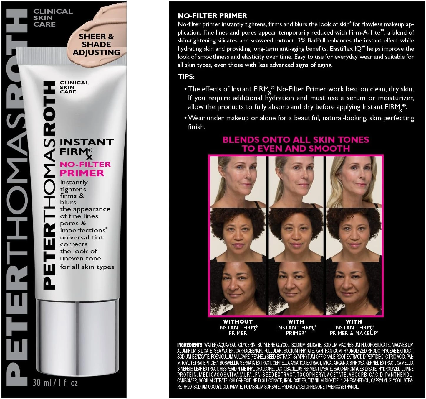 Peter Thomas Roth Instant FIRMx No Filter Primer