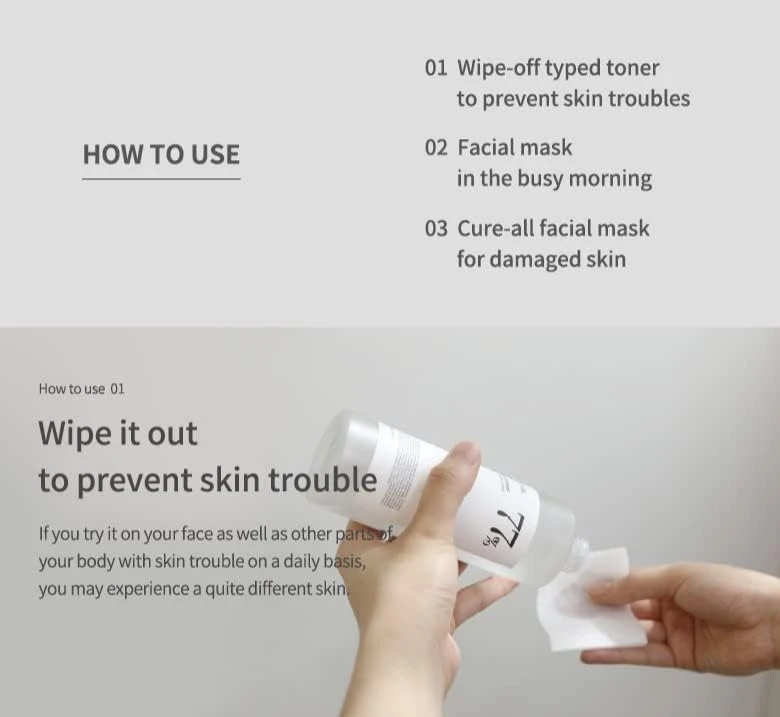 Anua Heartleaf 77% Soothing Toner I pH 5.5 Trouble Care, Calming Skin, Refreshin