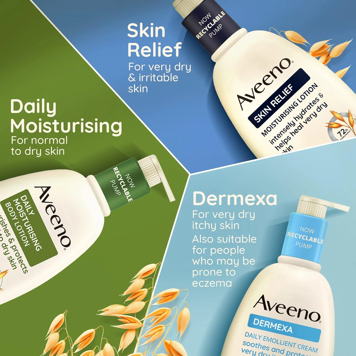 Aveeno Daily Moisturising Body Lotion, With Soothing Oats & Rich Emollients, Sui