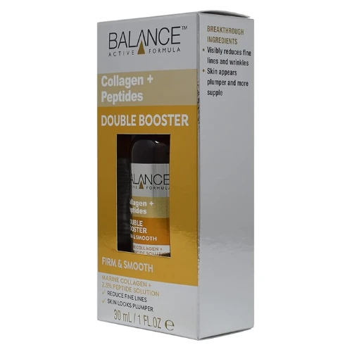 Balance Active Formula Collagen + Peptides Double Booster (30ml) - Formulated wi