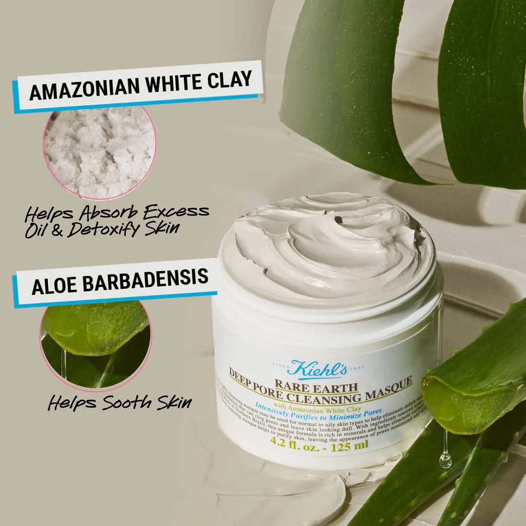 Kiehl’s Rare Earth Deep Pore Cleansing Masque