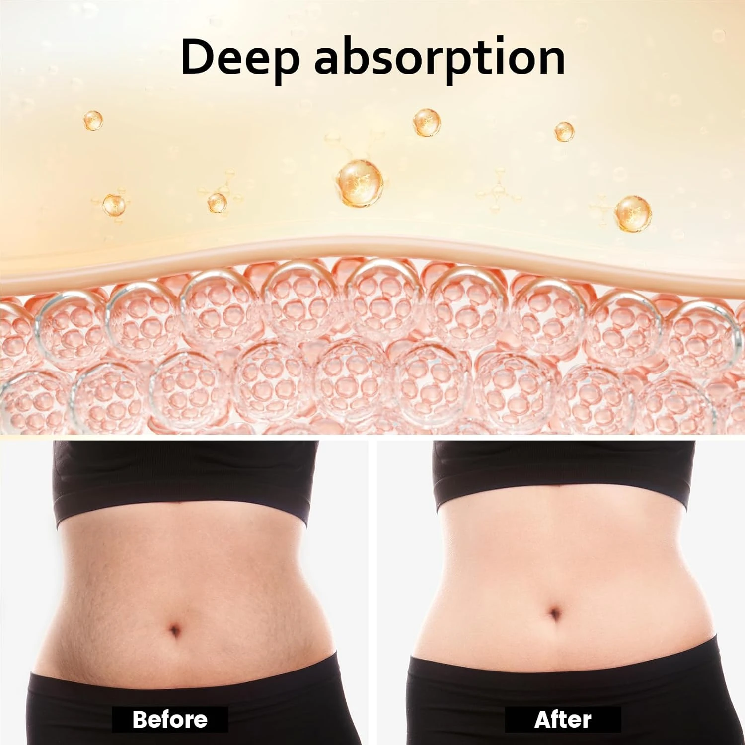 LOQFA B Glossy Smoothing Body Serum for Silky Smooth Skin, Body Serum for Women,